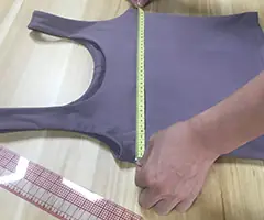 Custom Tank Top Measurement Inspection