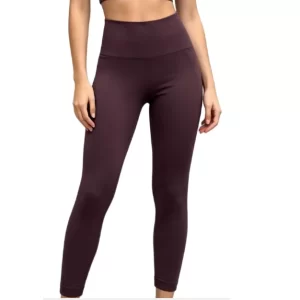 Compression tights brown front