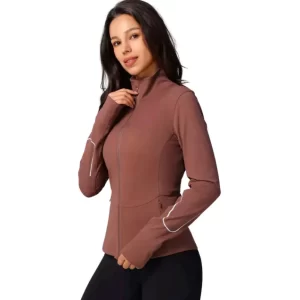 yoga TOP brown side