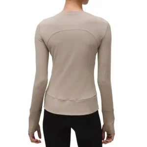 yoga TOP gray back