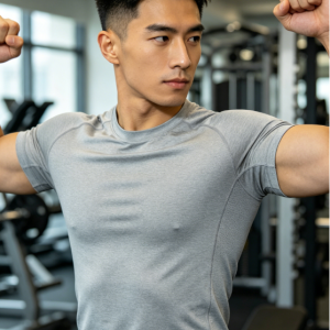 15 Recycled Athletic T-shirts gray