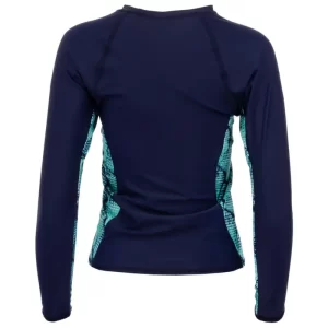 Customized womens long sleeve printed rash guard shirts (1)