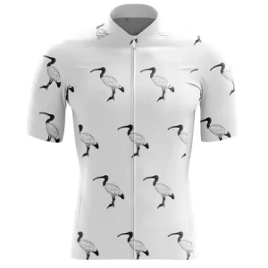 Mens short sleeve full zip Sublimation Cycling Jerseys