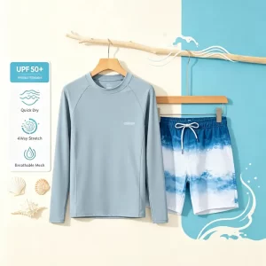 Surfing shirts and shorts (2)
