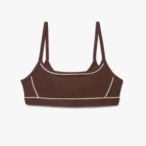WOMENS Square Neck Picot Sports Bra (3)