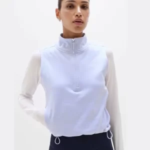 WOMENS Zip Cropped Vest